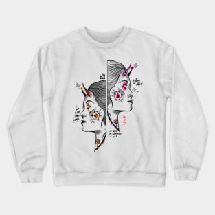 Two sides Crewneck Sweatshirt